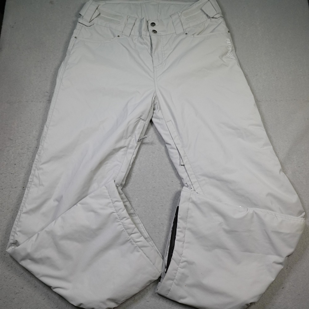Billabong Pants Womens M White Snow Insulated Waterproof Ski Snowboard Pockets